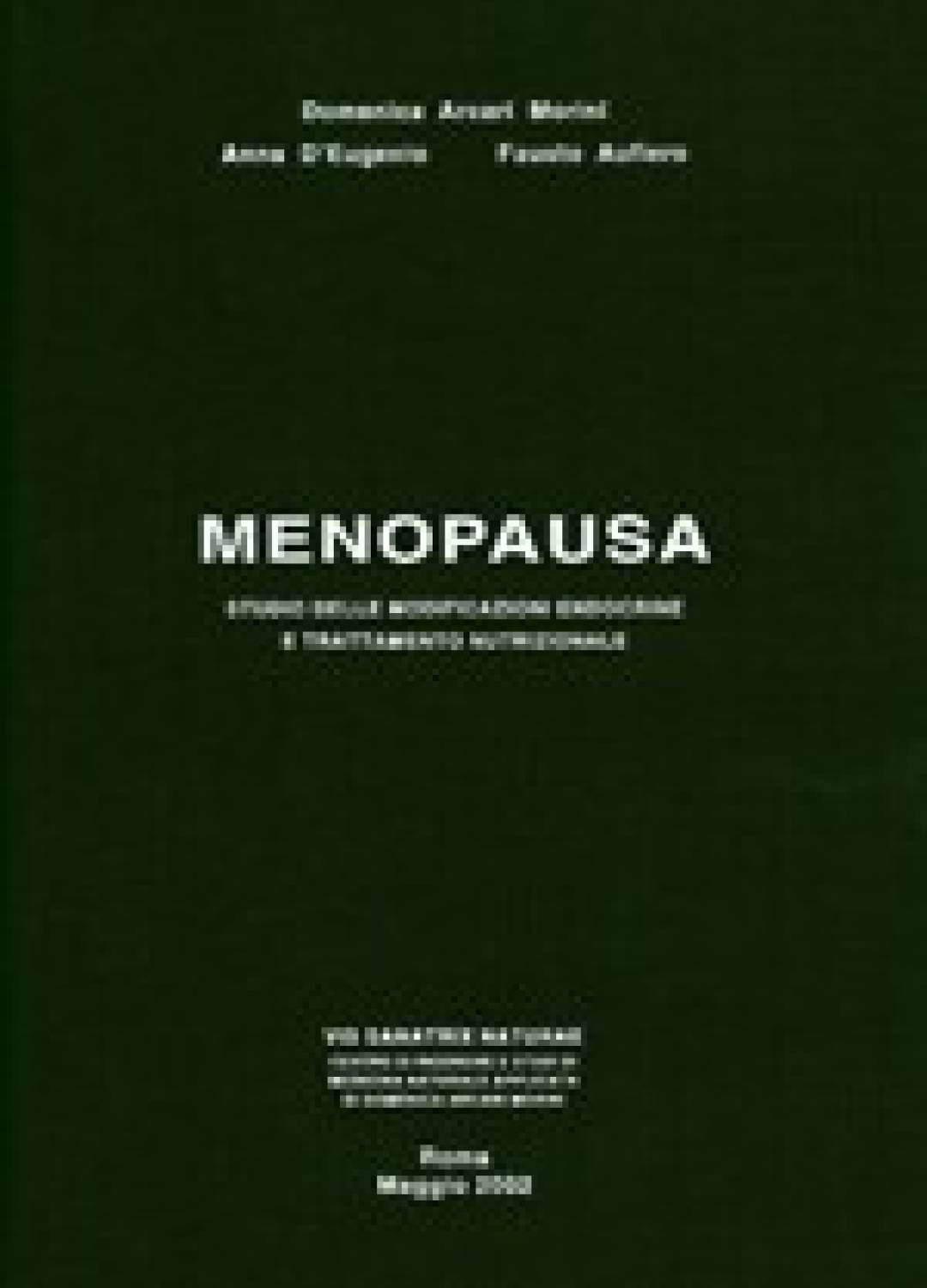 Menopausa - Morini, Aufiero, D'Eugenio