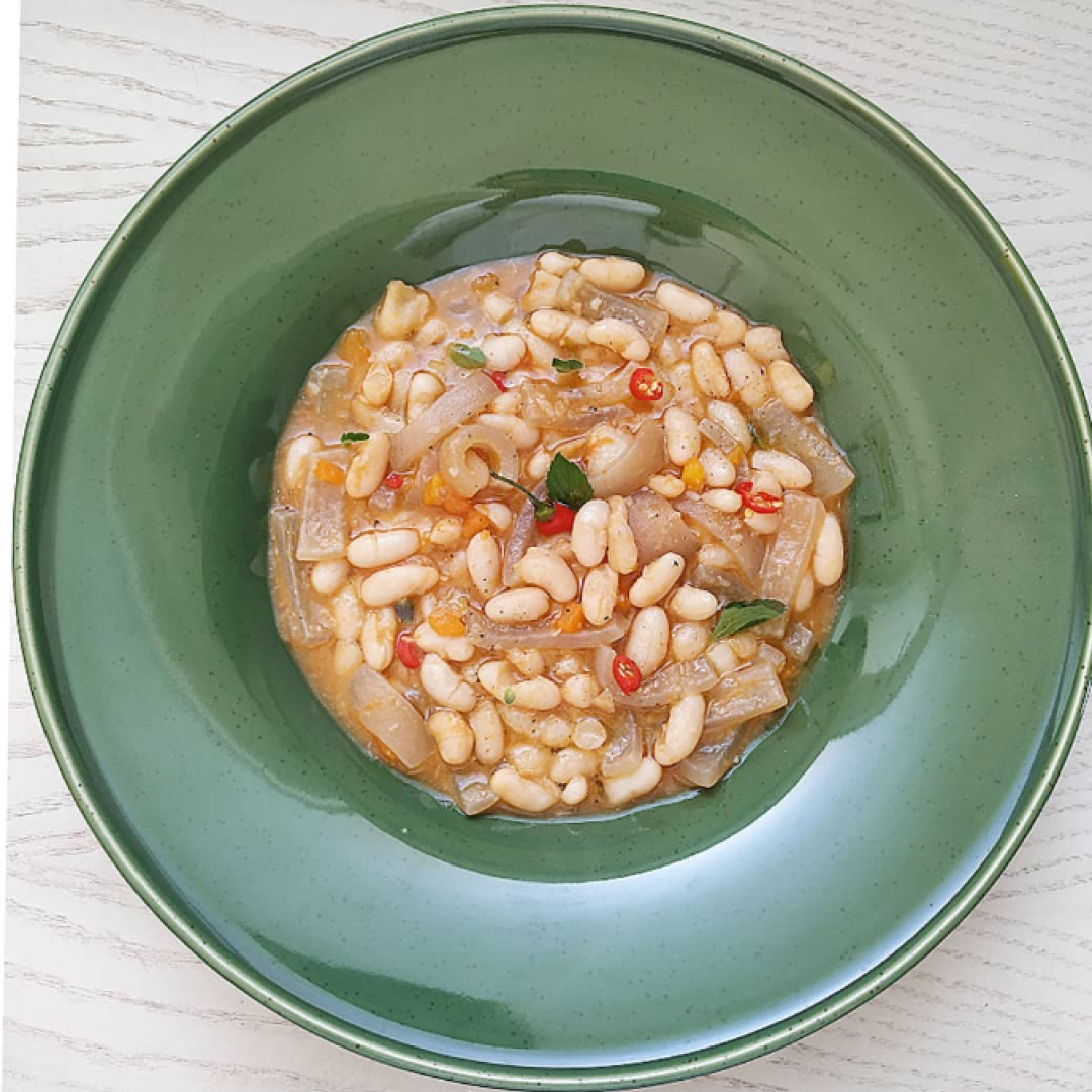 Cotiche con fagioli