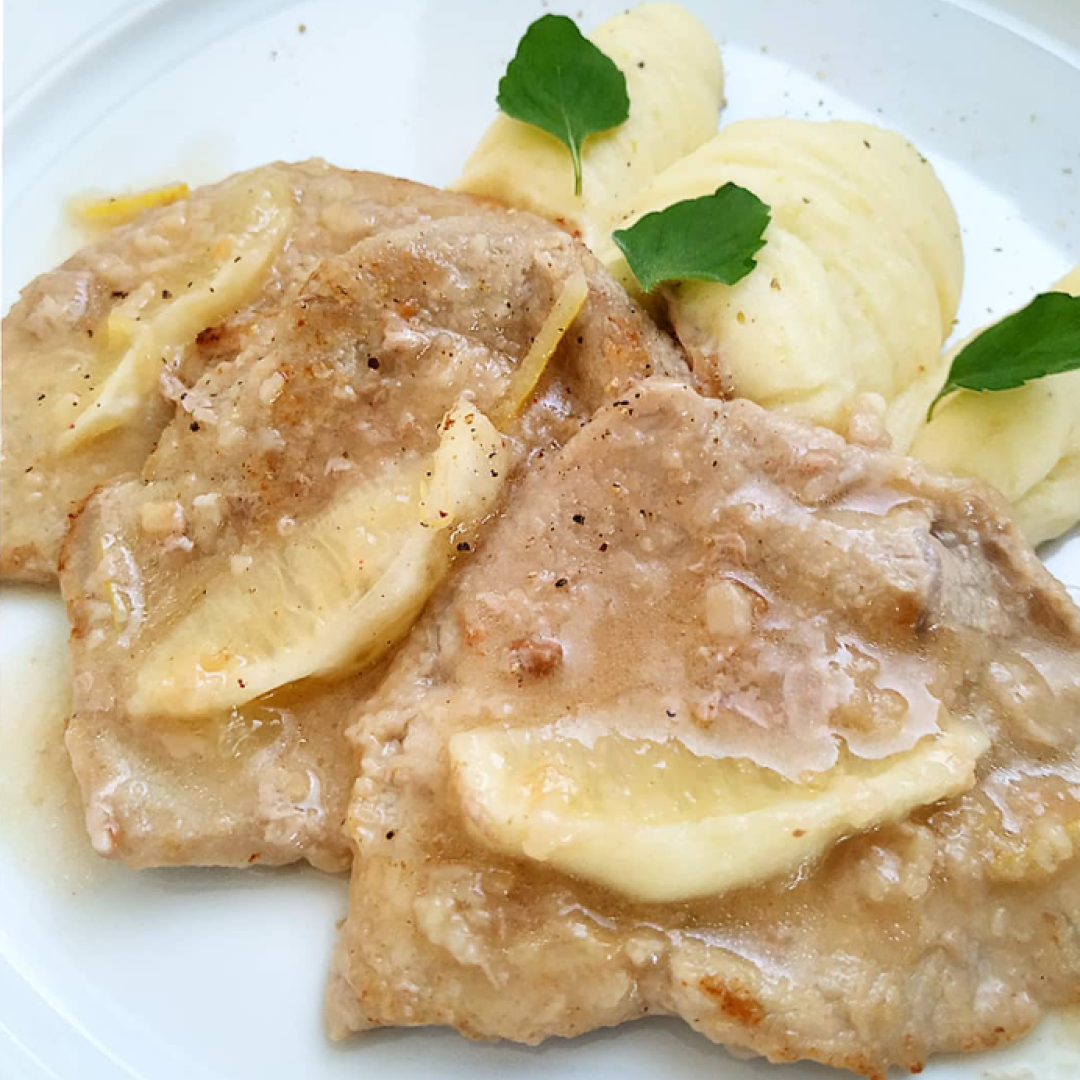 Scaloppine o piccatine di vitello al limone