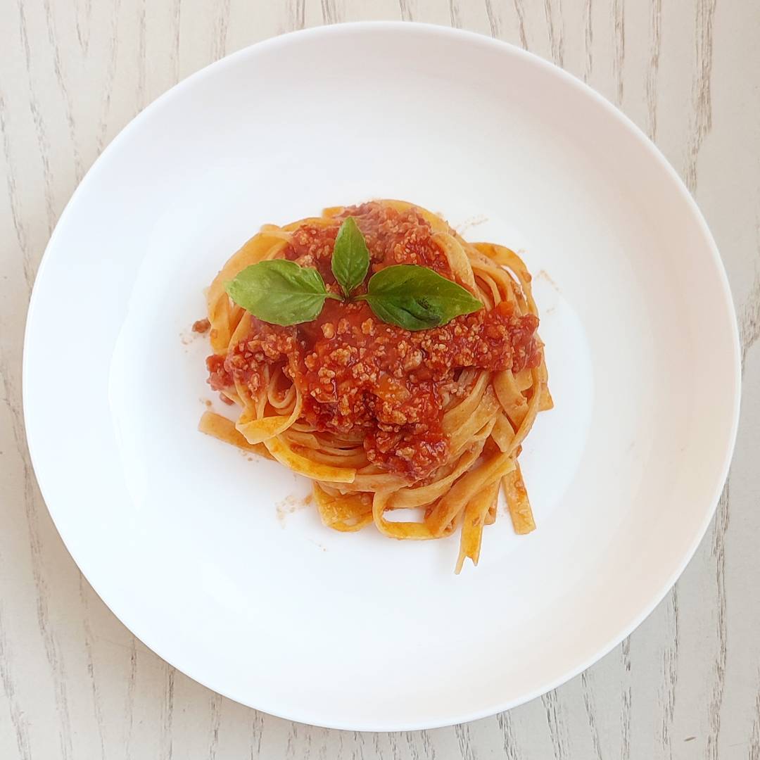 Pasta con ragù alla bolognese