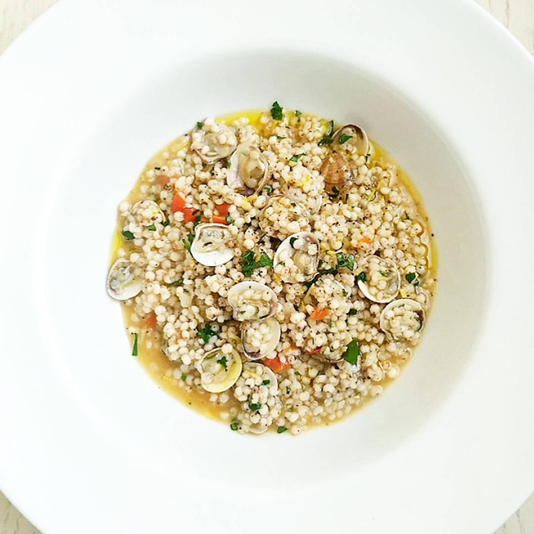 Sorgo bianco con le vongole