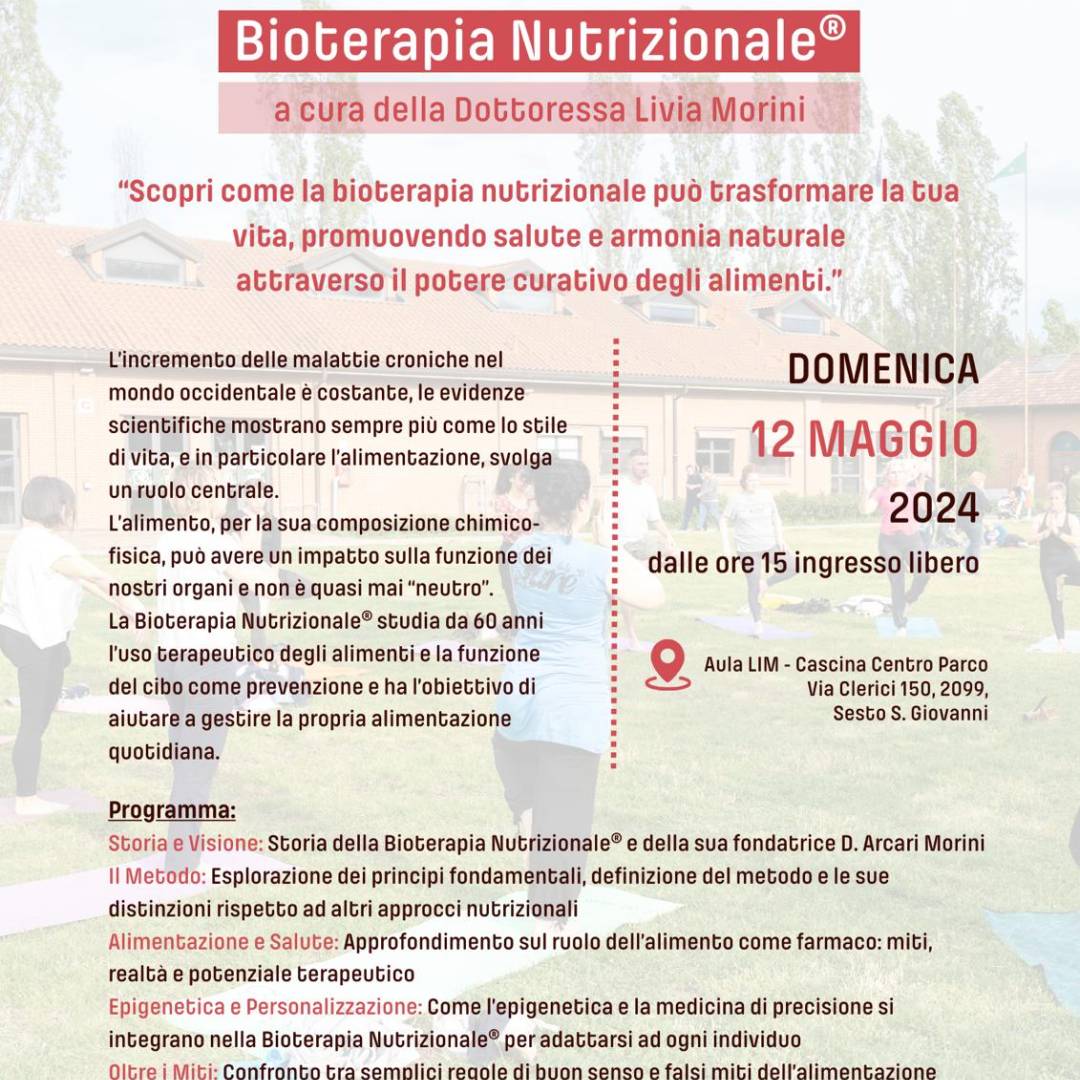 NATURALMENTESSERE, DOMENICA 12 MAGGIO MILANO